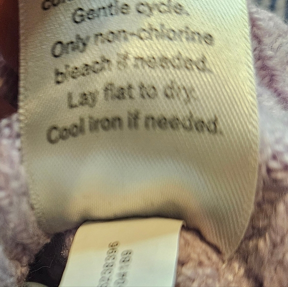 Yummy Sweater Co Womens Light Purple V Neck Sweater Size XXL - Picture 6 of 10